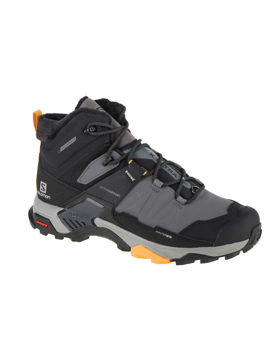 Salomon Męskie Trekkingi, rozmiar 42, Szare, X Ultra 4 Mid Winter TS