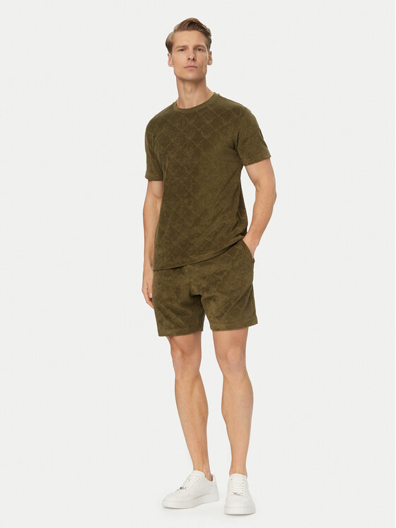 Emporio Armani Emporio Armani T-Shirt EM000692 AF20449 F7014 Zielony Regular Fit