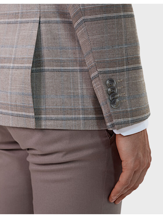 Evenemen Evenemen Marynarka Harmony 05 Beżowy Slim Fit