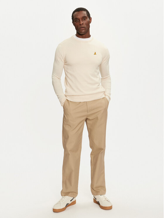 Brave Soul Brave Soul Maglione MK-230EINSTEIN6 Beige Regular Fit