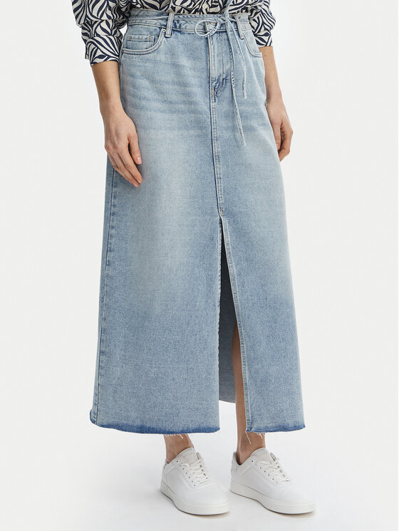 Vero Moda Vero Moda Φούστα τζιν Wien 10341834 Μπλε Regular Fit