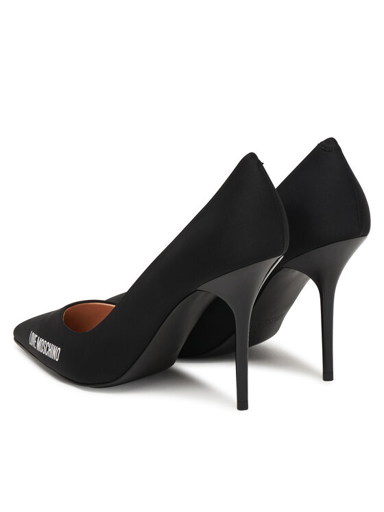 LOVE MOSCHINO LOVE MOSCHINO Čevlji z visoko peto JA10299G0OIM0000 Črna