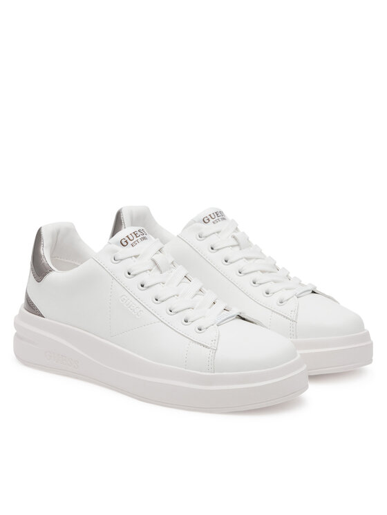 Guess Guess Снікерcи FLJBIN LEA12 Білий