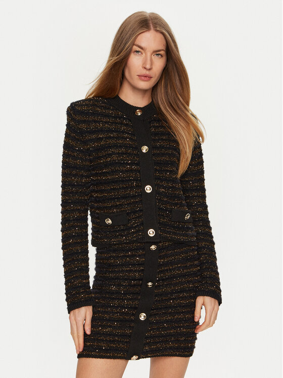 Simona Corsellini Simona Corsellini Піджак A24CPGIO02 Чорний Regular Fit