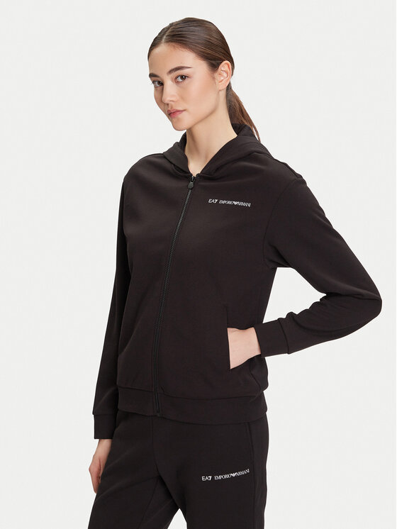 EA7 Emporio Armani EA7 Emporio Armani Treniņtērps 7W000802 AF10443 UC001 Melns Regular Fit