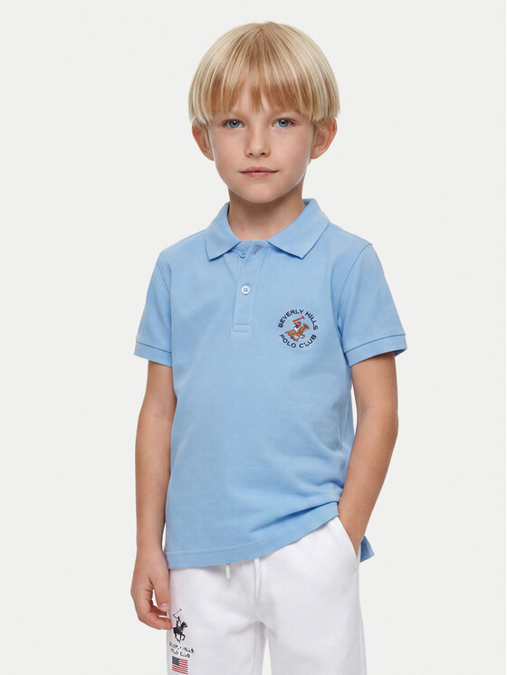 Beverly Hills Polo Club Beverly Hills Polo Club Pólóing P-SS26B-P42560 Kék Regular Fit