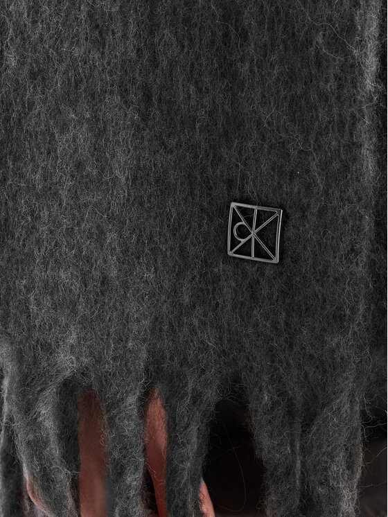 Calvin Klein Calvin Klein Šal Emblem Brushed LV04D8069G Siva