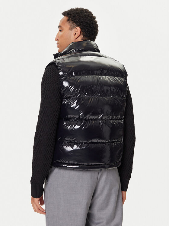 HUGO HUGO Vestă elegantă Baltino2541 50547981 Negru Regular Fit