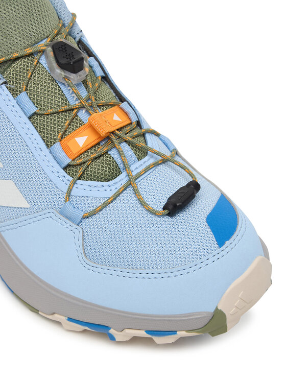 adidas adidas Trekingová obuv Terrex Ax4S Speed Lacing JR9059 Modrá