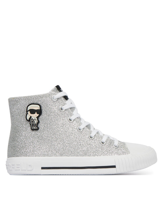 KARL LAGERFELD KARL LAGERFELD Trampki Z31171 M Szary