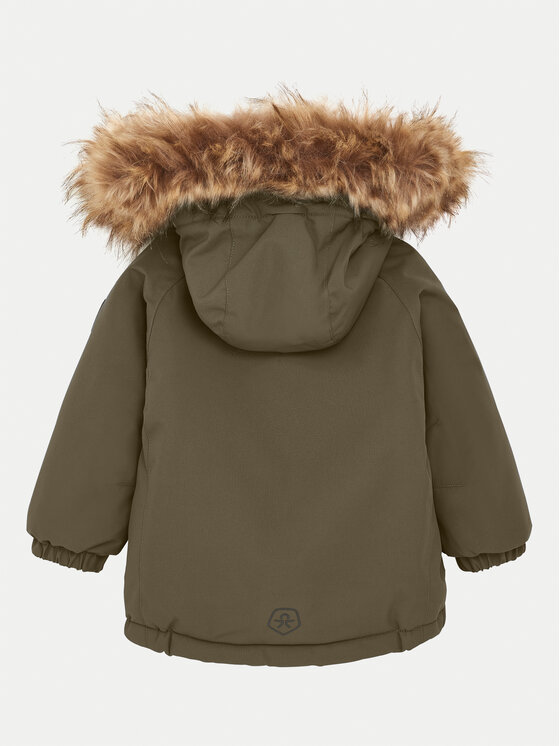 Color Kids Color Kids Parka 741607 Zielony Regular Fit