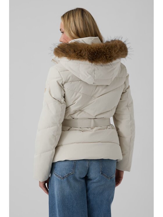 Guess Guess Zimní bunda 184824 Béžová Classic Fit