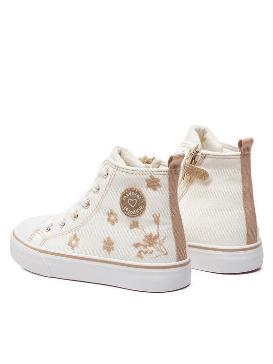 Mayoral Mayoral Sneakers aus Stoff 45518 Écru