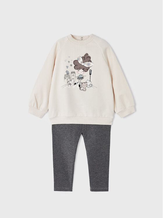 Completo felpa e leggings 2726 Multicolore Regular...