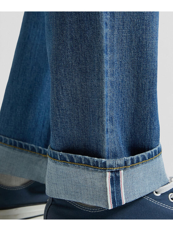 Lee Lee Jeans 112376379 Blu Relaxed Fit