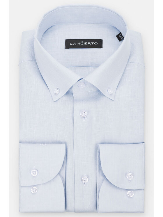 Lancerto Lancerto Koszula Zamora KO051122000099.BLEKITNY Niebieski Regular Fit