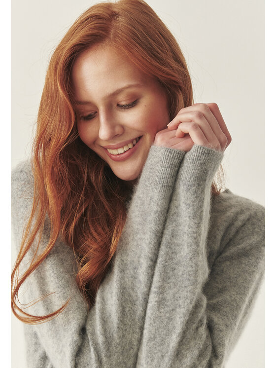 TATUUM Tatuum Sweter BELLA Szary Classic Fit
