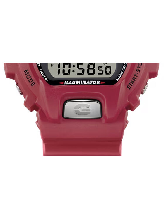 Casio Casio Zegarek DW-6900TR-4ER Czerwony