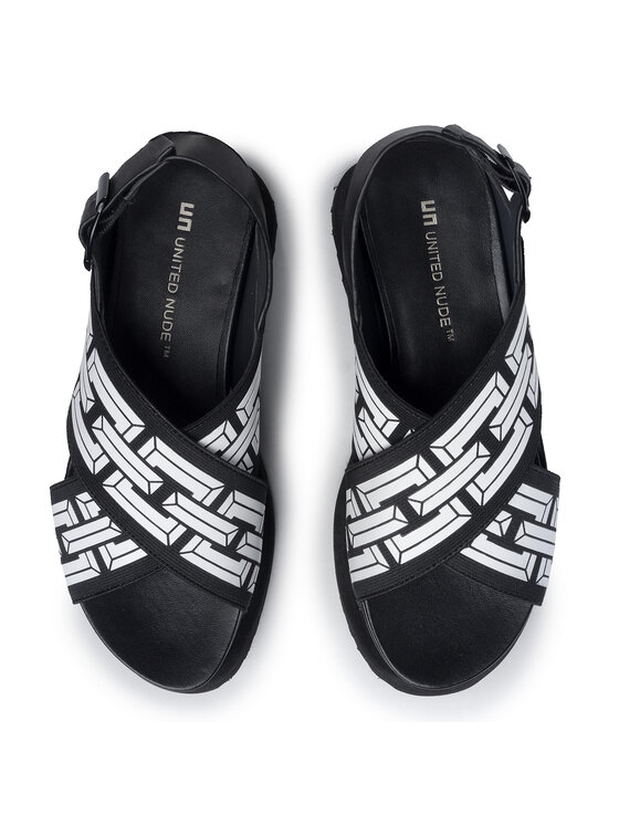 UNITED NUDE Pop cross wedge ウェッジソールサンダル｜ファッション