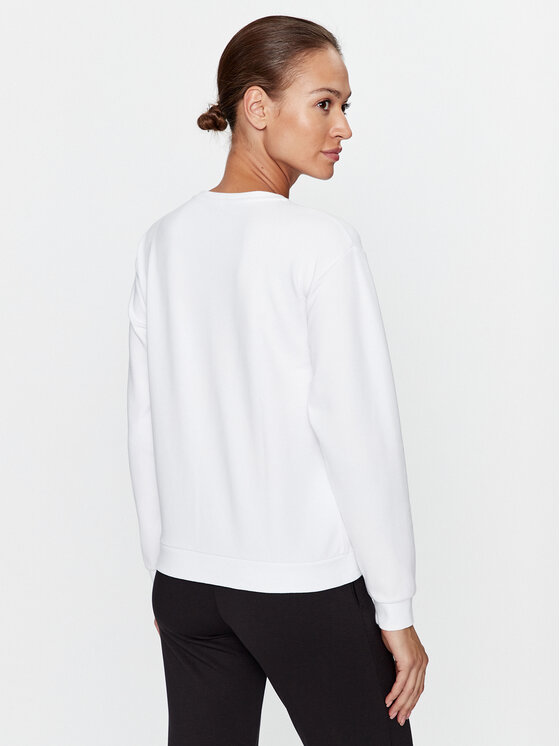 EA7 Emporio Armani EA7 Emporio Armani Džemperis 6RTM25 TJKWZ 1100 Balta Regular Fit