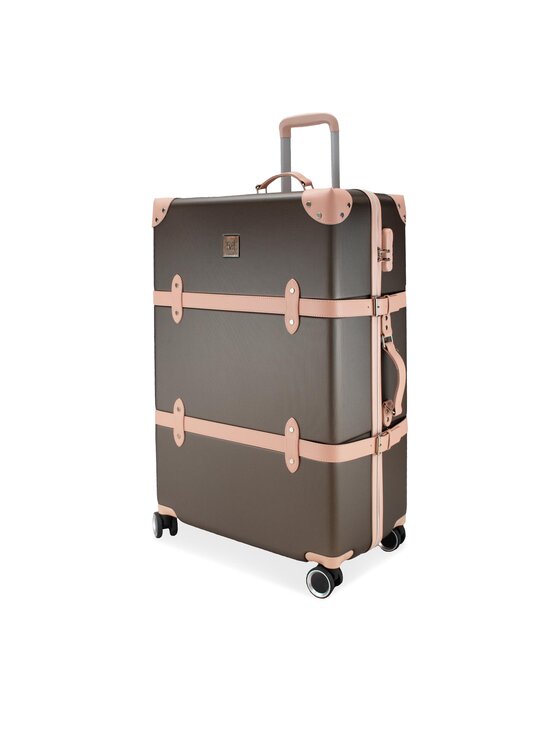 Semi Line Semi Line Valigia grande T5673-4 Marrone