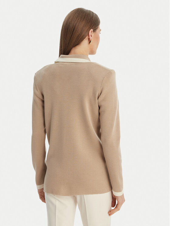 Luisa Spagnoli Luisa Spagnoli Кардиган Meridien 100357 Бежов Regular Fit