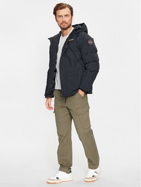 Napapijri Napapijri Зимно яке Epoch NP0A4HIA Черен Regular Fit
