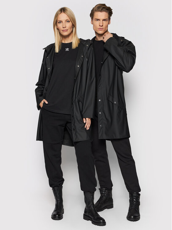 Rains Nepremokavá bunda Unisex 12020 Čierna Regular Fit