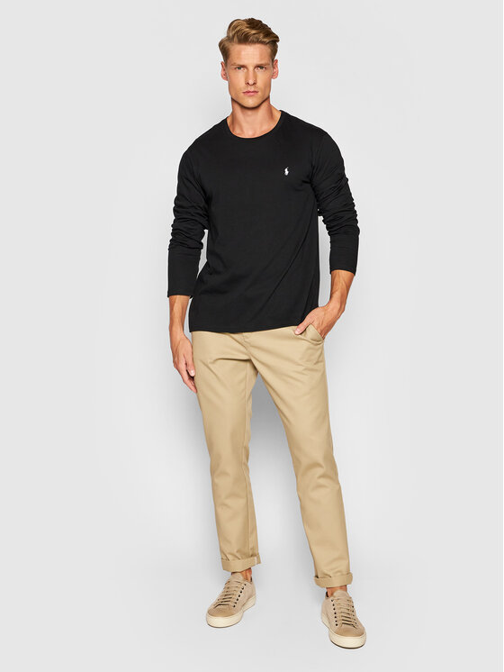 Polo Ralph Lauren Polo Ralph Lauren Longsleeve Sle 714844759001 Μαύρο Regular Fit
