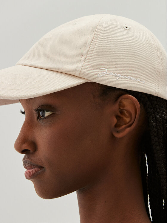 JACQUEMUS JACQUEMUS Kepurė su snapeliu 216AC009U Écru
