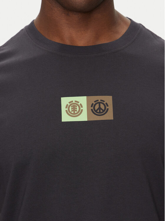 Element Element T-shirt ELYZT00492 Crna Regular Fit