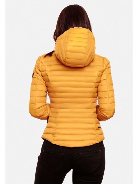 Navahoo Navahoo Kurtka przejściowa Kimuk Żółty Casual Fit