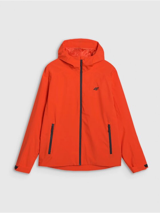 4F 4F Μπουφάν μεταβατικό 4FWSS25TTJAM0927-62S Κόκκινο Regular Fit