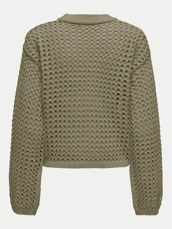 JDY JDY Džemper Ronda 15317229 Zelena Regular Fit