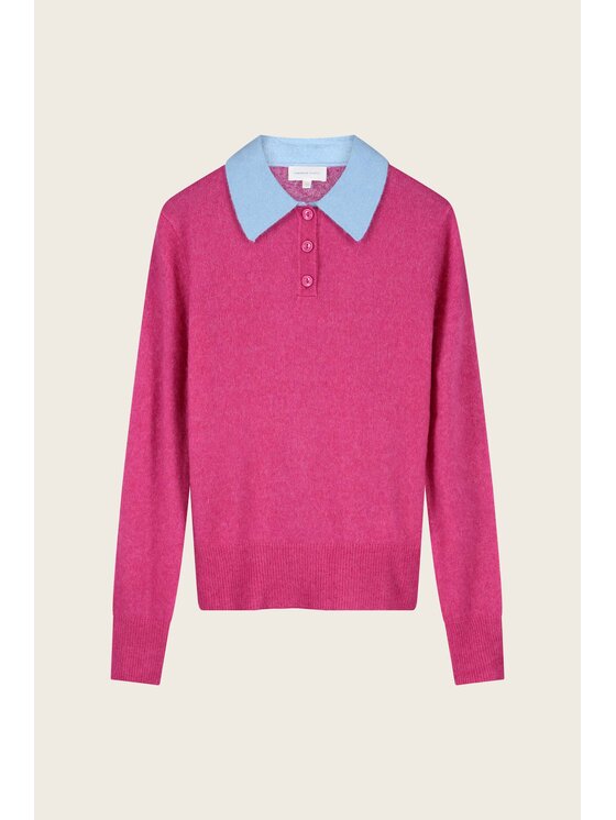 Fabienne Chapot Fabienne Chapot Sweter 6998-1854-175 Różowy Regular Fit