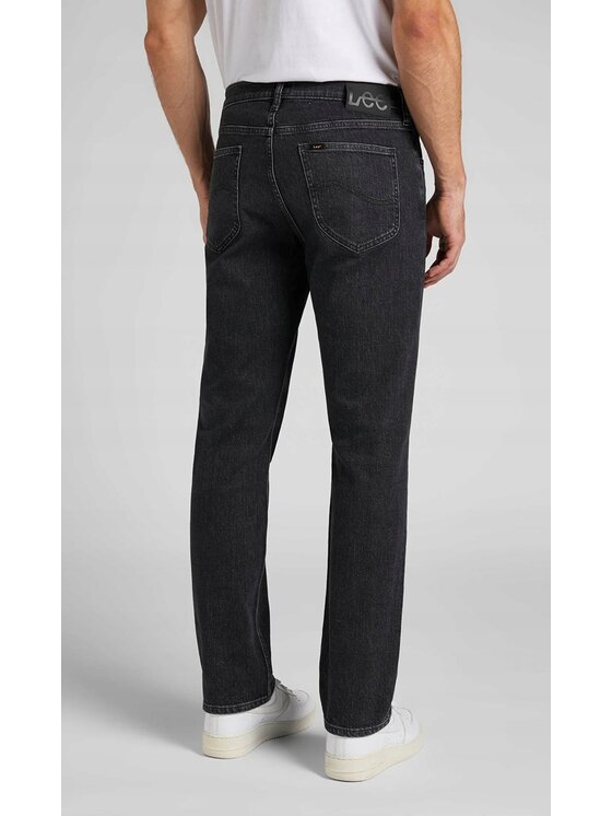 Lee Lee Jeansy West Czarny Regular Fit