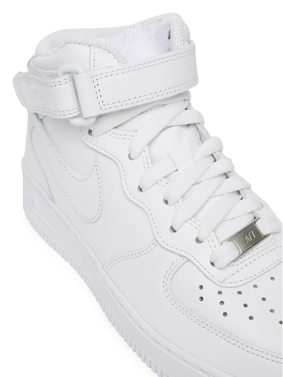 Nike Nike Sneakers Air Force 1 '07 Mid DD9625 100 Bianco