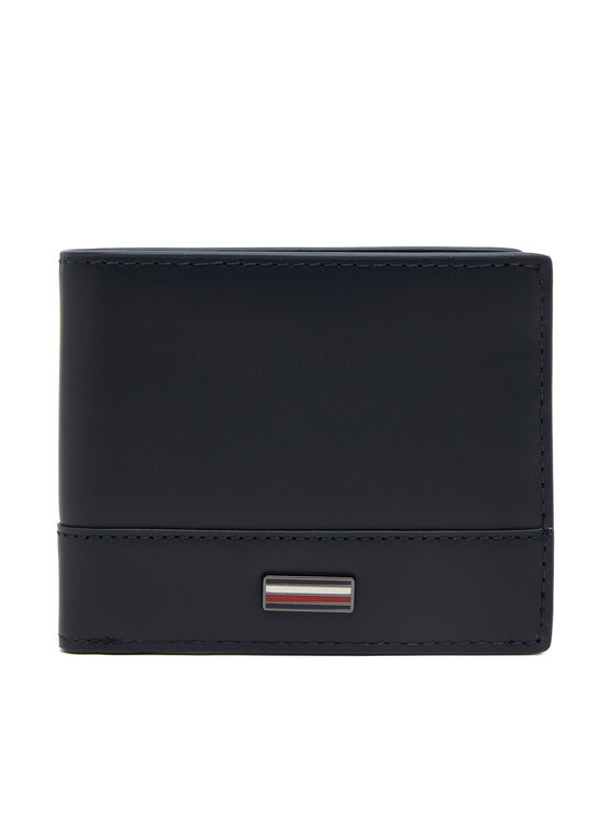 Portofel Mare pentru Bărbați Tommy Hilfiger Th Corp Mini Cc Wallet AM0AM13244 Bleumarin