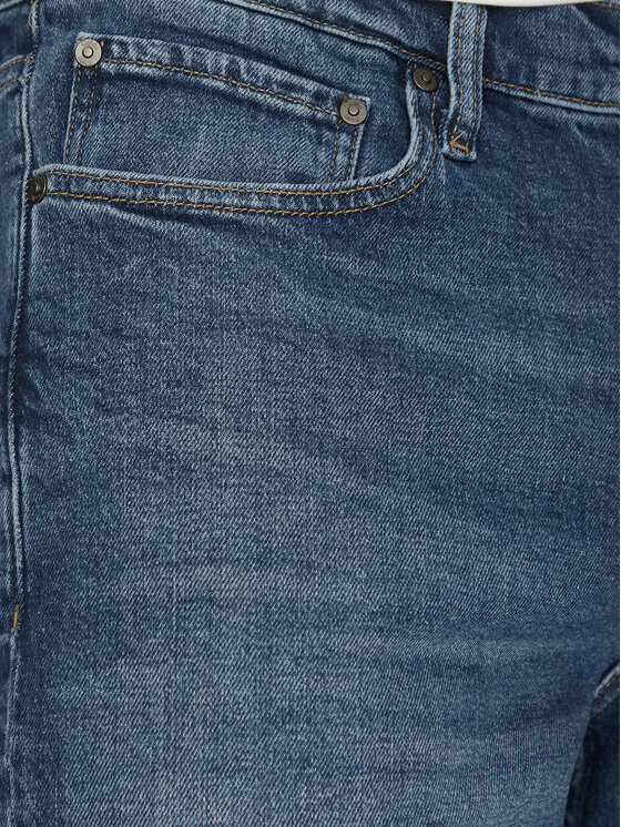 Calvin Klein Calvin Klein Pantaloni scurți de blugi K10K114075 Albastru Slim Fit