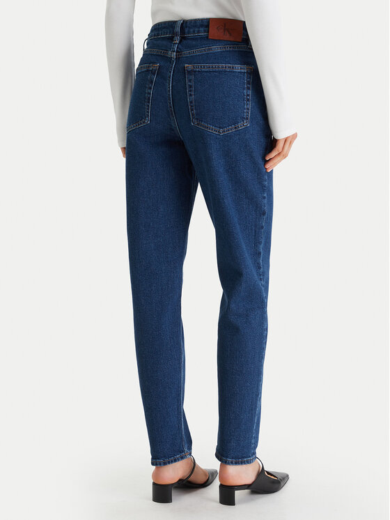 Calvin Klein Jeans Calvin Klein Jeans Džínsy LV047F492G Modrá Mom Fit