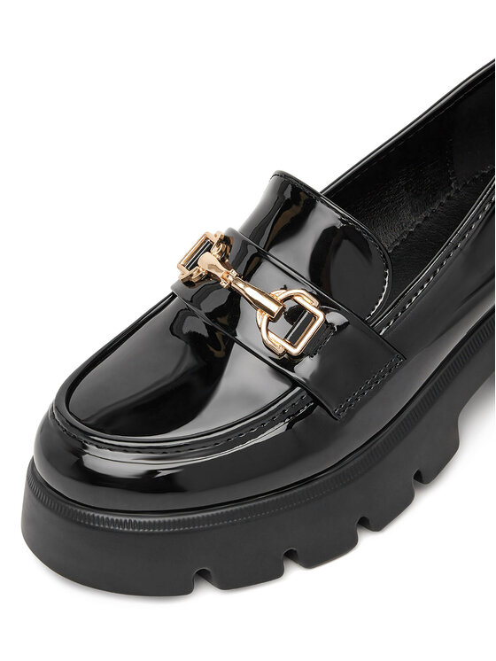 DeeZee DeeZee Loafersy HXG2052-296 Czarny