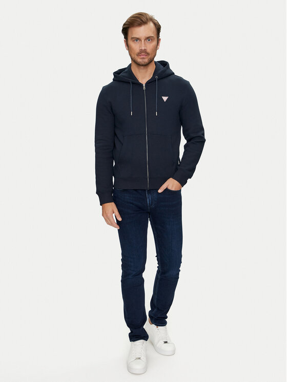 Guess Jeans Guess Jeans Світшот M4YQ28 K9V31 Cиній Regular Fit