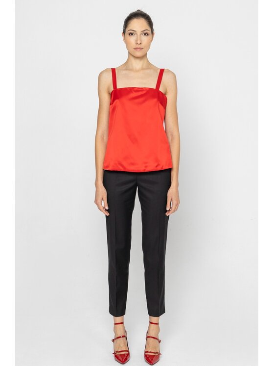 Deni Cler Milano Deni Cler Milano Top W-DC-0054-D5-L1-30-1 Czerwony