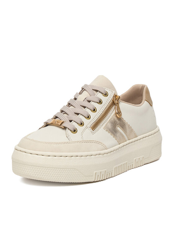 Rieker Rieker Sneakers M1912-80 Écru