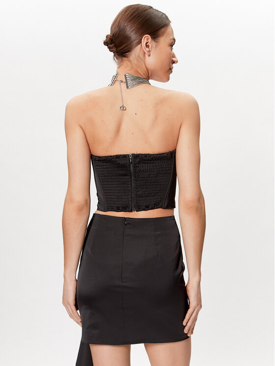 Gestuz Gestuz Top Nilia 10907012 Černá Slim Fit