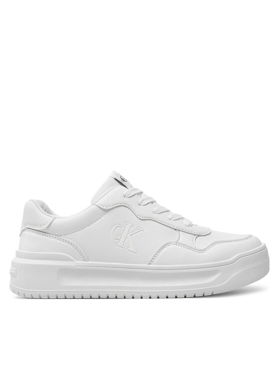 Sneakers Calvin Klein Jeans Low Cut Lace-Up Sneaker V3A9-80980-1355 S Alb