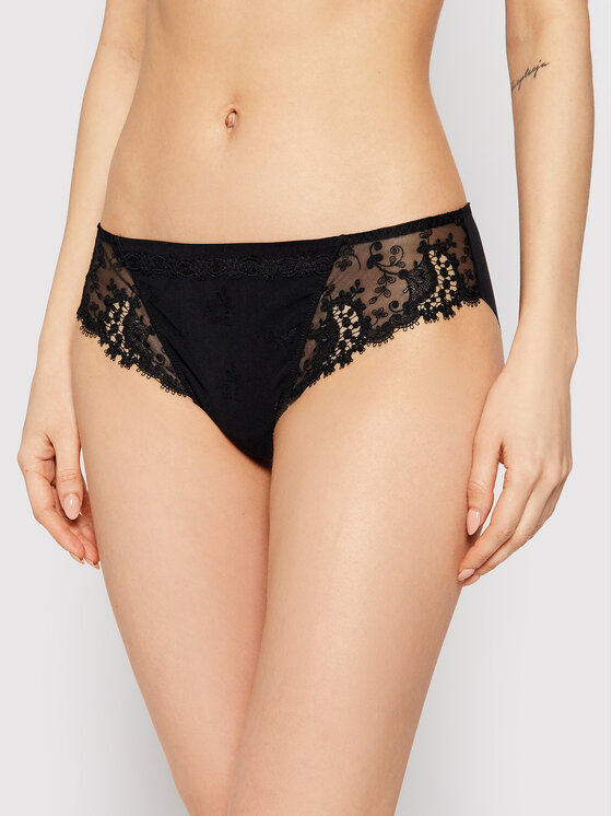 Simone Pérèle Simone Pérèle Culotte classiche Wish 12B720 Nero