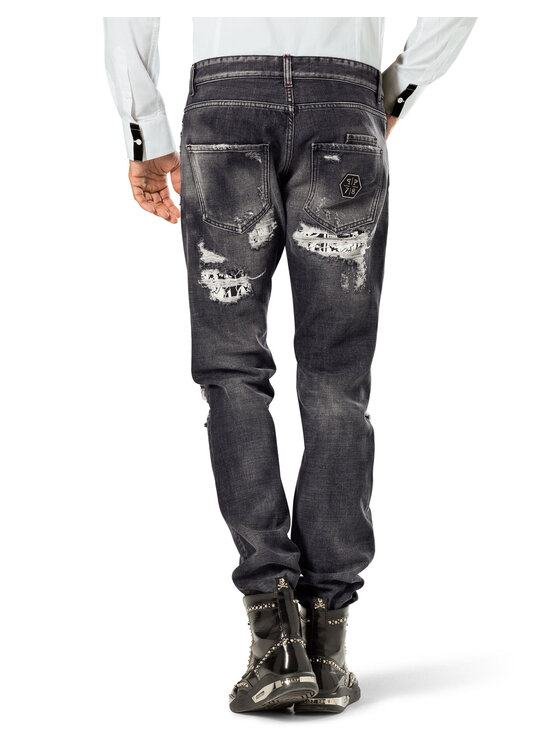 PHILIPP PLEIN PHILIPP PLEIN Jeans 30791 Nero Straight Fit