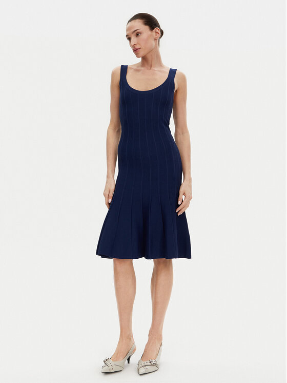 Silvian Heach Silvian Heach Rochie tricotată GPP25016VE Bleumarin Regular Fit