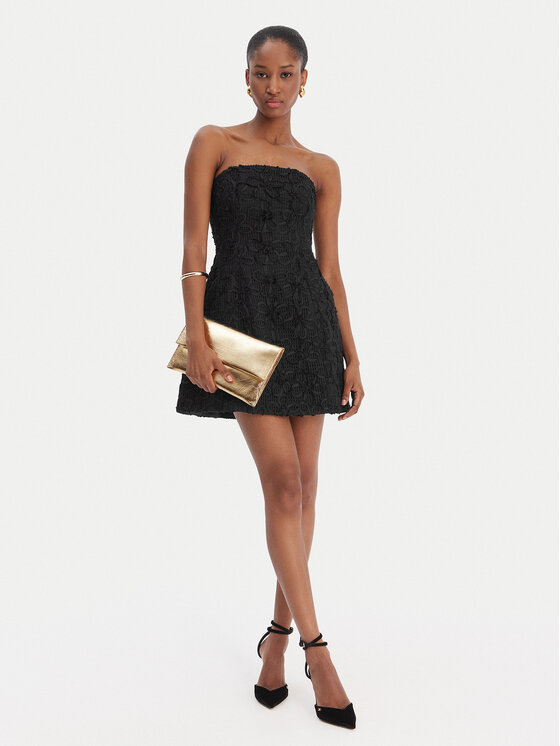 Bardot Bardot Коктейльна сукня Karoline 60099DB3 Чорний Slim Fit